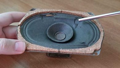 How to Fix a Torn Speaker Surround