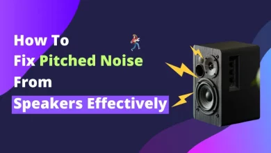 How to Fix Pitched Noise From Speakers